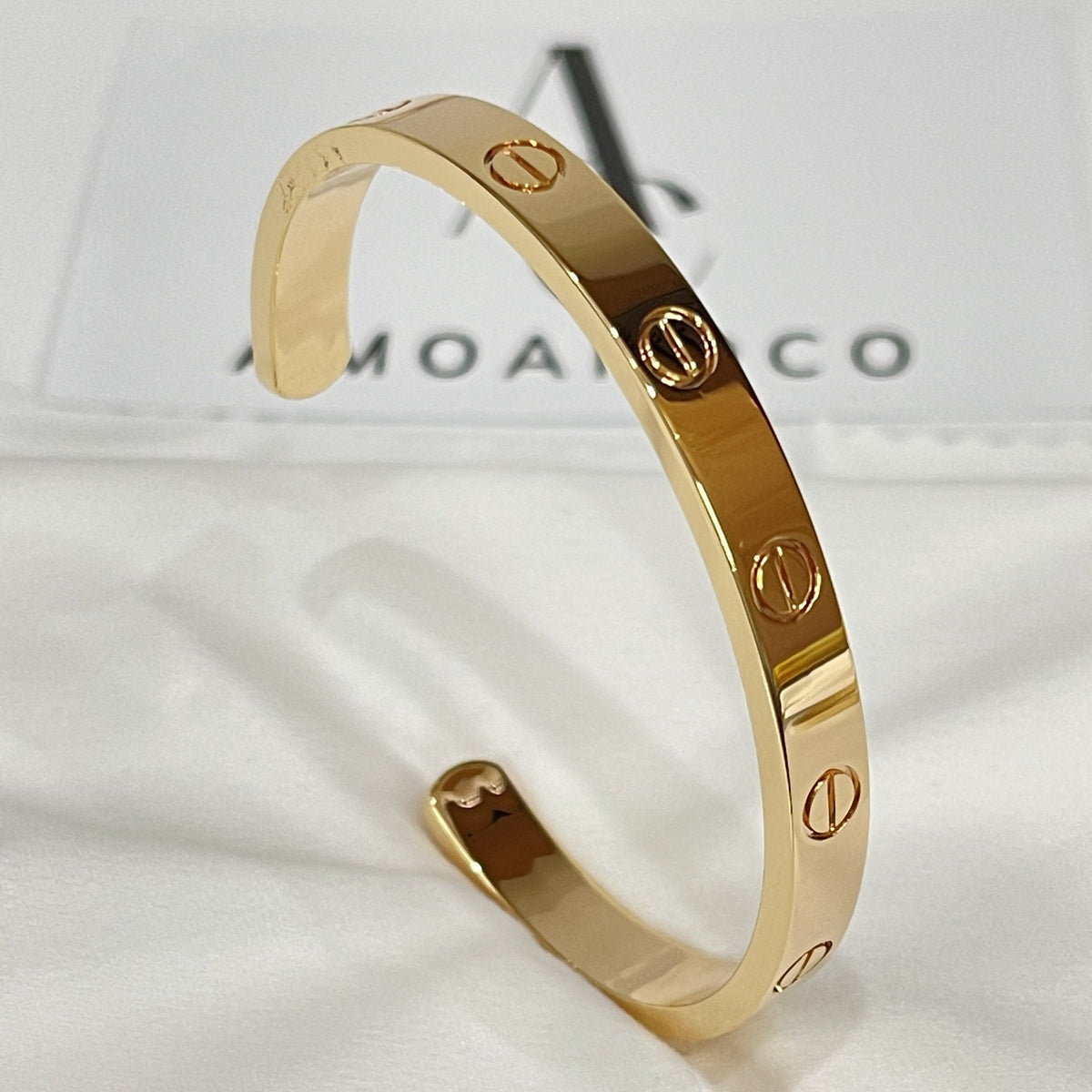 [Royal&Vicky]LOVE BRACELET 6.1MM OPEN CUFF