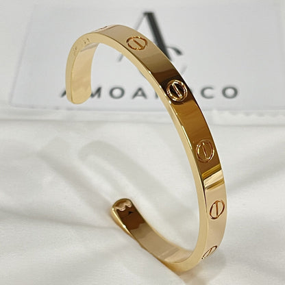 [Royal&Vicky]LOVE BRACELET 6.1MM OPEN CUFF