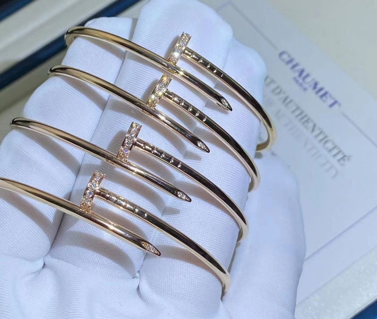 [Royal&Vicky]JUSTE BRACELET 2.5MM DIAMONDS