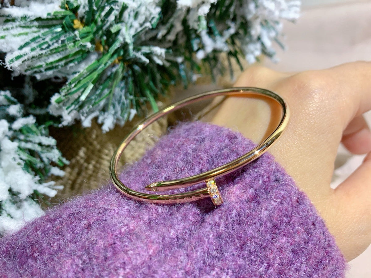 [Royal&Vicky]JUSTE BRACELET 2.5MM DIAMONDS