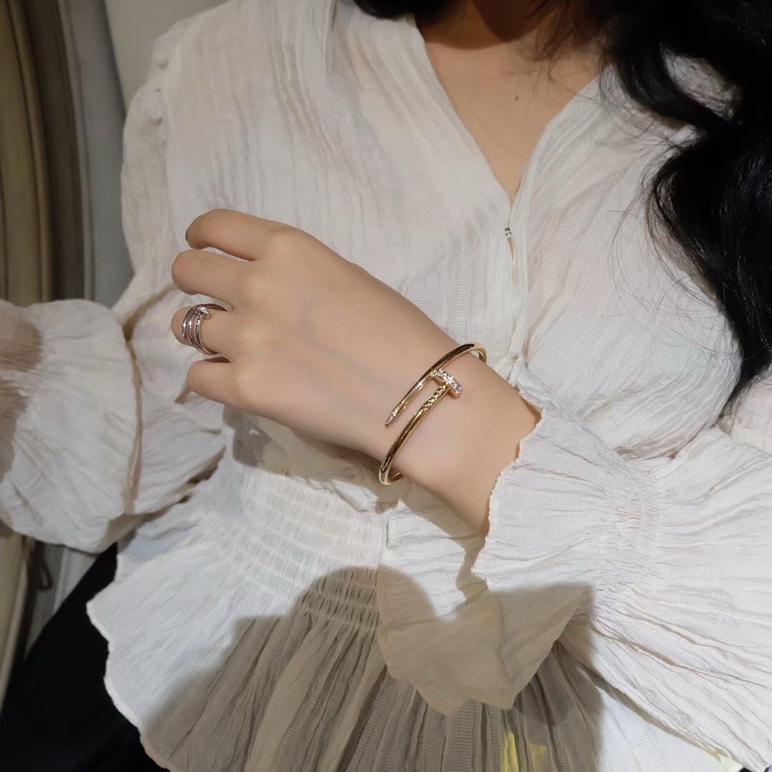 [Royal&Vicky]JUSTE BRACELET 3.5MM DIAMONDS