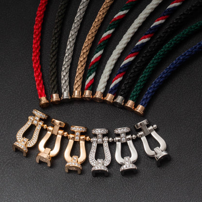 [Royal&Vicky]FORCE LARGE HORSESHOE NO DIAMOND BRACELET GOLD