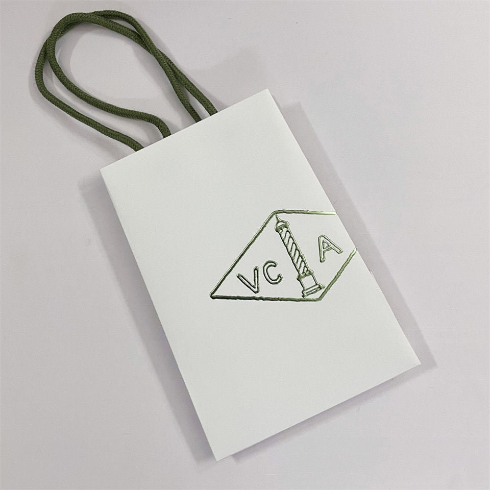 [Royal&Vicky]VA CLOVER BRACELET NECKLACE RING BOX GIFT BAG