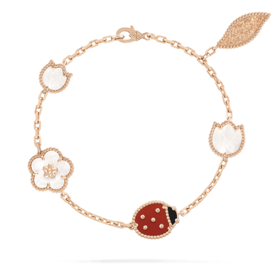 [Royal&Vicky]LUCKY SPRING 5 MOTIF BRACELET
