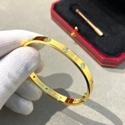 [Royal&Vicky]LOVE BRACELET 6.1MM 10 DIAMONDS