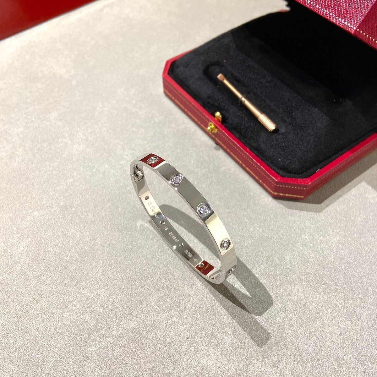 [Royal&Vicky]LOVE BRACELET 6.1MM 10 DIAMONDS