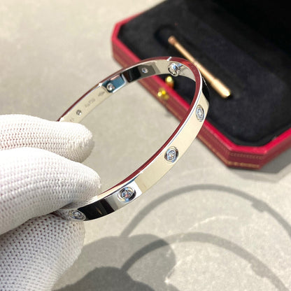 [Royal&Vicky]LOVE BRACELET 6.1MM 10 DIAMONDS