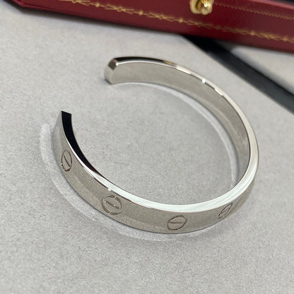 [Royal&Vicky]LOVE BRACELET 6.1MM 1 DIAMOND OPEN CUFF