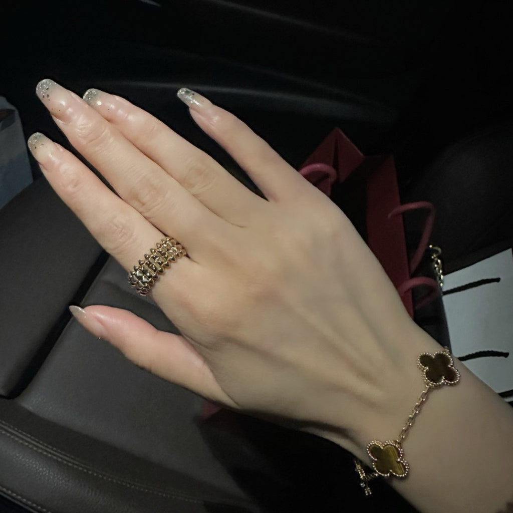 [Royal&Vicky]CLASH 9.2MM DOUBLE ROW RING