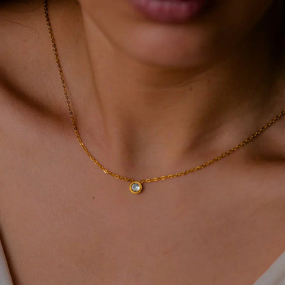 [Royal&Vicky]Kira Gold Necklace