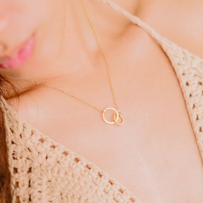 [Royal&Vicky]Isabelle Gold Hoop Necklace