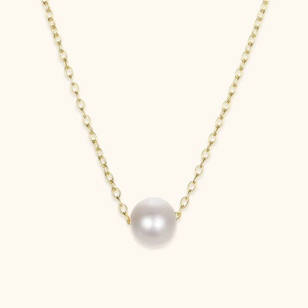 [Royal&Vicky]Isla Gold Pearl Necklace