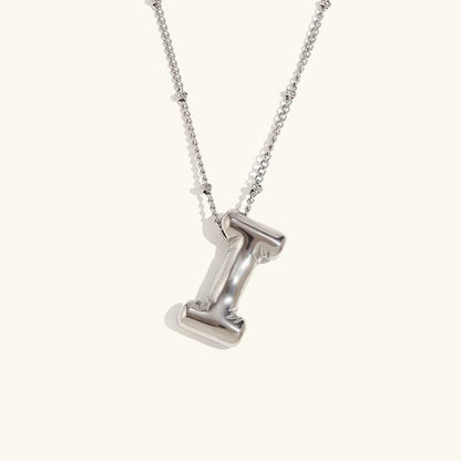[Royal&Vicky]Balloon Gold Initial Necklace