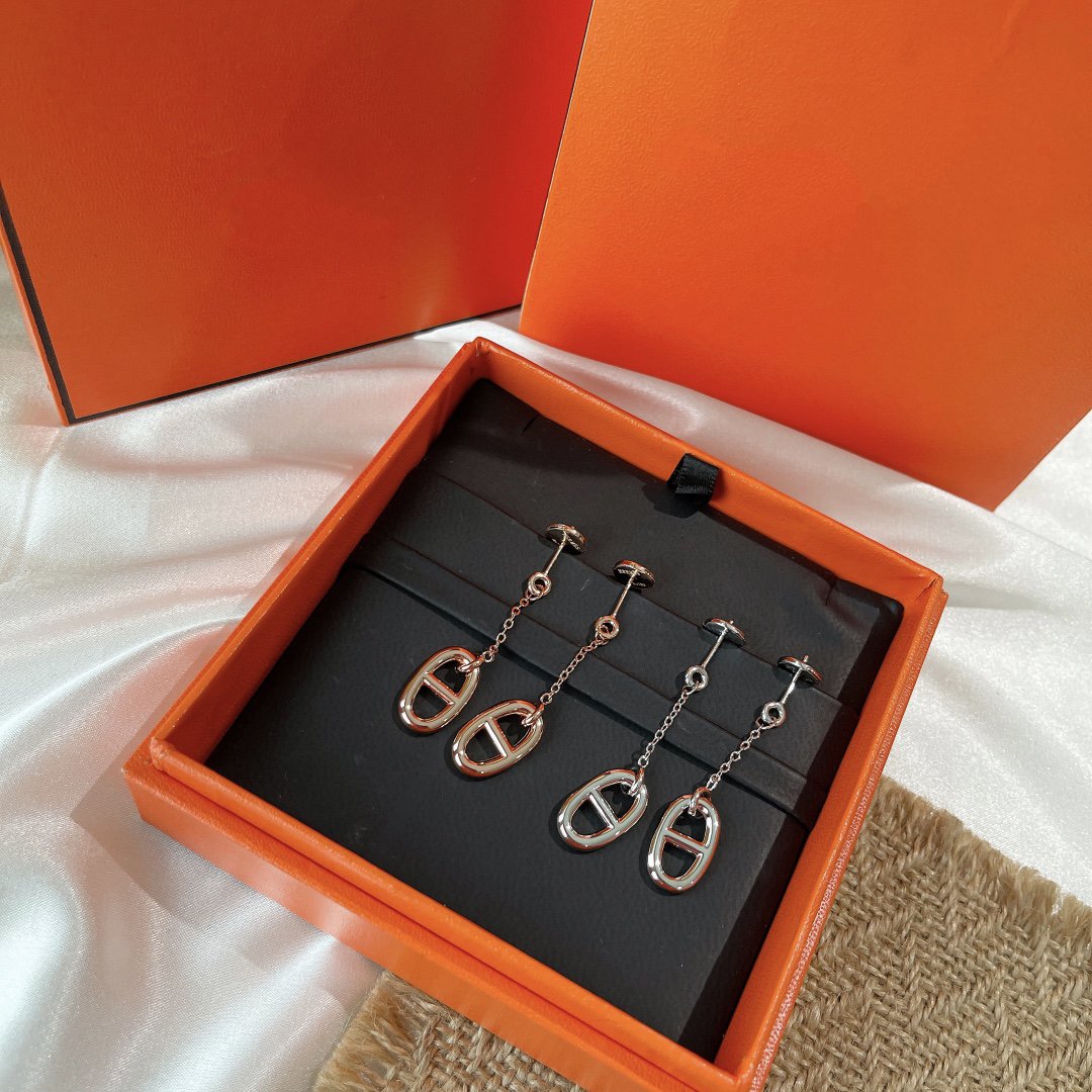 [Royal&Vicky]CHAINE TASSEL EARRINGS