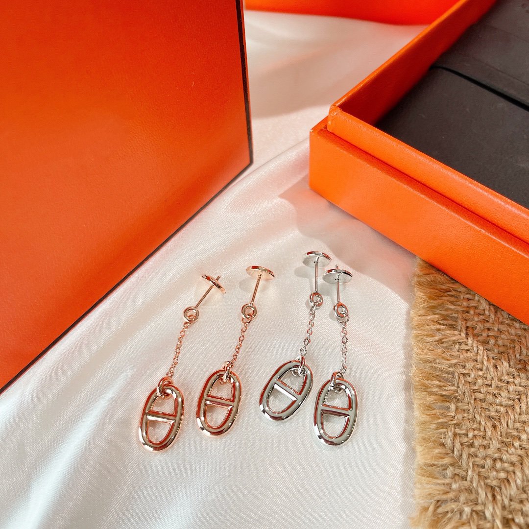 [Royal&Vicky]CHAINE TASSEL EARRINGS