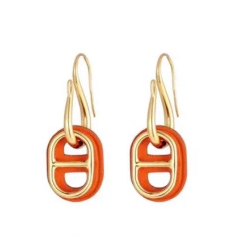 [Royal&Vicky]HM O'MAILLON GOLD EARRINGS