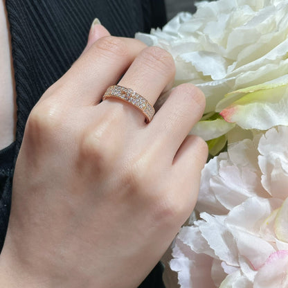 [Royal&Vicky]KELLY PINK GOLD DIAMOND RING