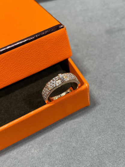 [Royal&Vicky]KELLY PINK GOLD DIAMOND RING