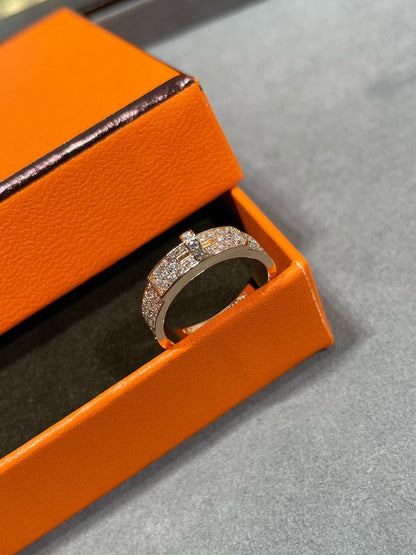 [Royal&Vicky]KELLY PINK GOLD DIAMOND RING