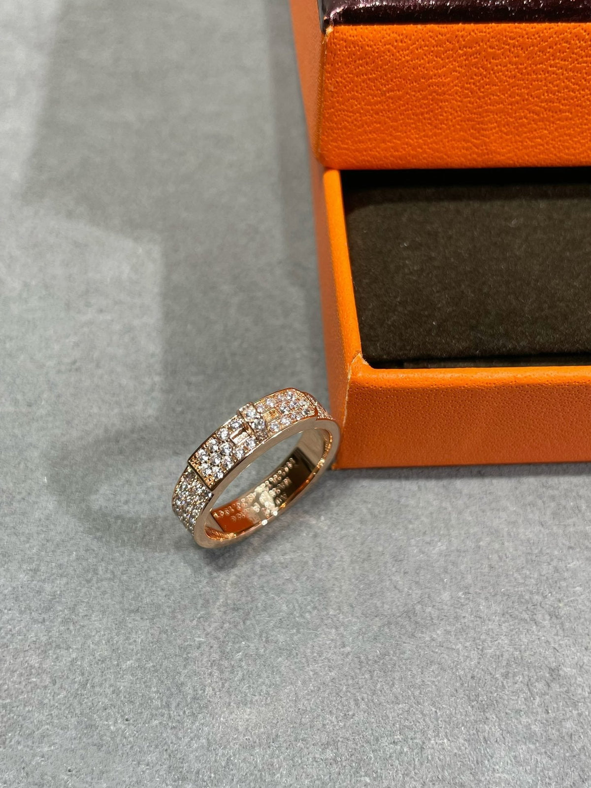 [Royal&Vicky]KELLY PINK GOLD DIAMOND RING