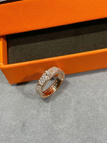 [Royal&Vicky]KELLY PINK GOLD DIAMOND RING