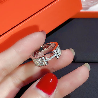 [Royal&Vicky]H RING FULL DIAMOND