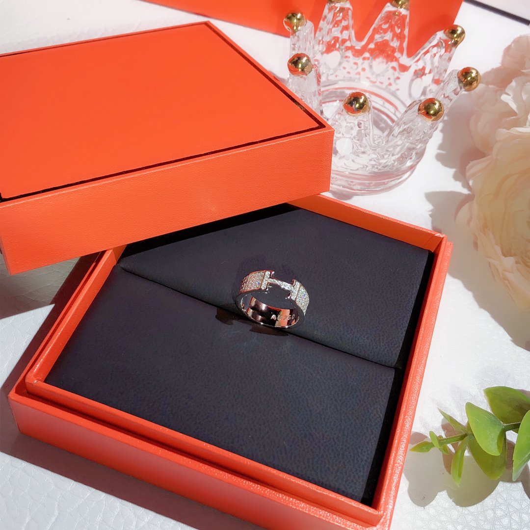 [Royal&Vicky]H RING FULL DIAMOND
