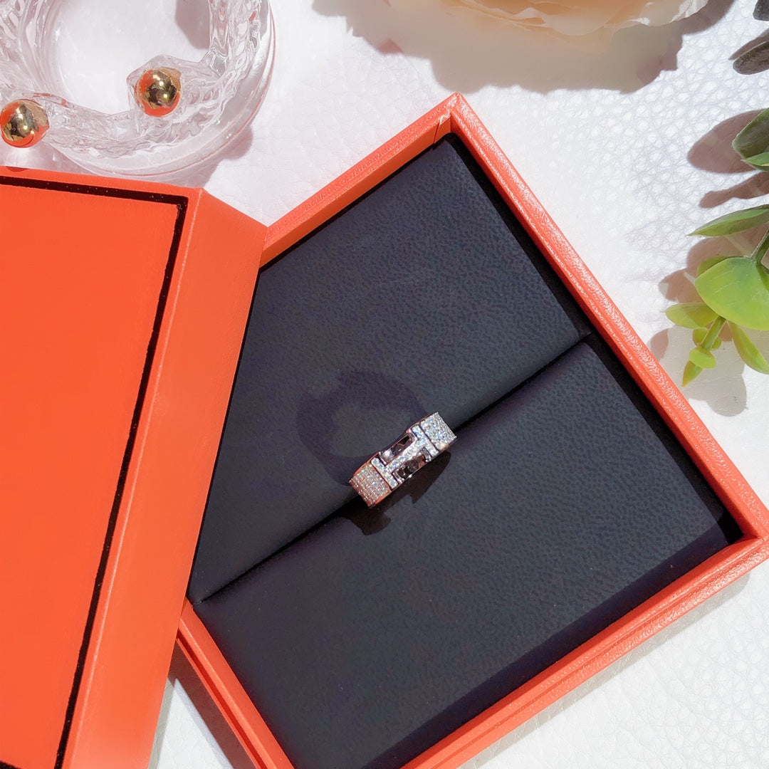 [Royal&Vicky]H RING FULL DIAMOND