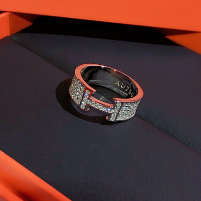 [Royal&Vicky]H RING FULL DIAMOND