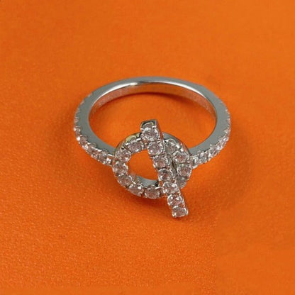 [Royal&Vicky]ECHAPPEE RING SILVER DIAMOND