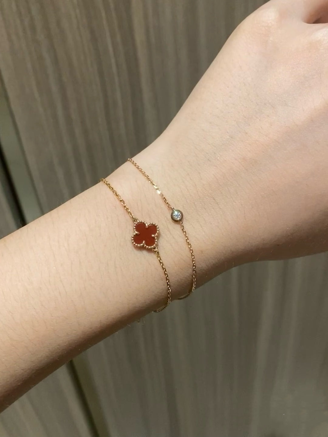 [Royal&Vicky]DAMOUR DIAMOND LINK BRACELET