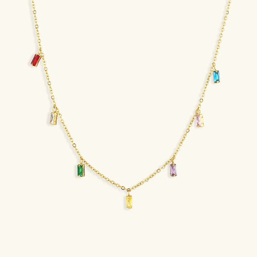 [Royal&Vicky]Josephine Gemstone Necklace