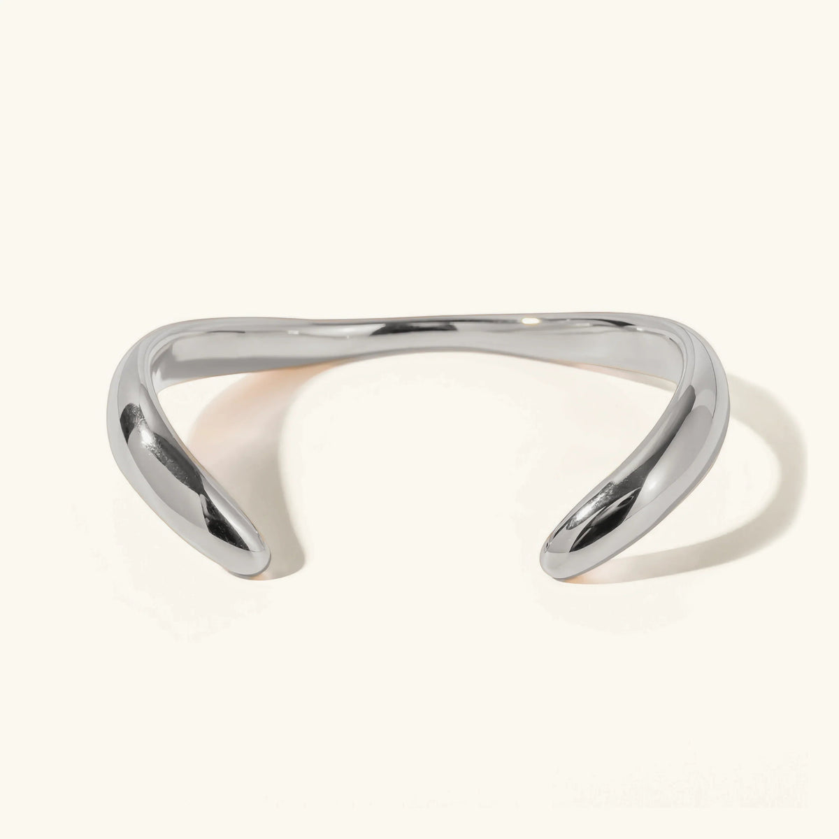 [Royal&Vicky]Audrina Contemporary Gold Bangle