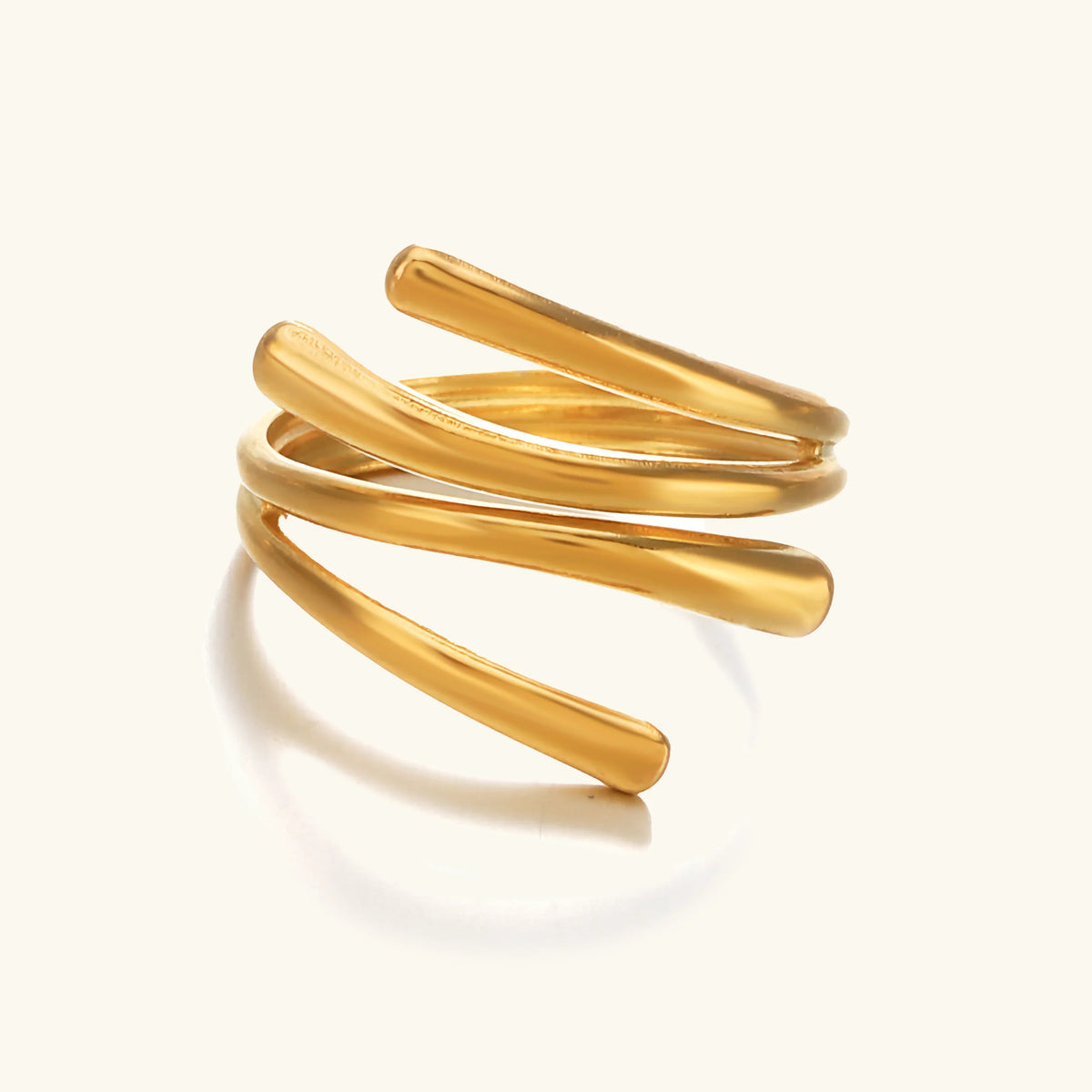[Royal&Vicky]Shay Contemporary Gold Ring