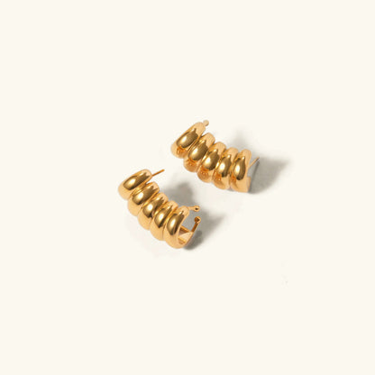 [Royal&Vicky]Beatrix Gold Earrings