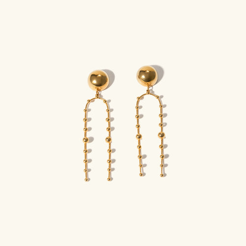 [Royal&Vicky]Amabel Gold Earrings