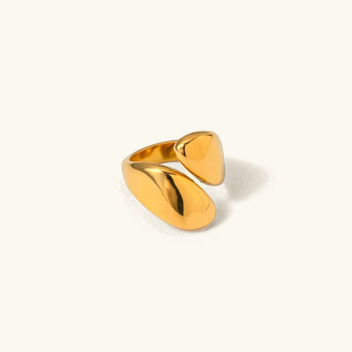 [Royal&Vicky]Hattaria Gold Ring