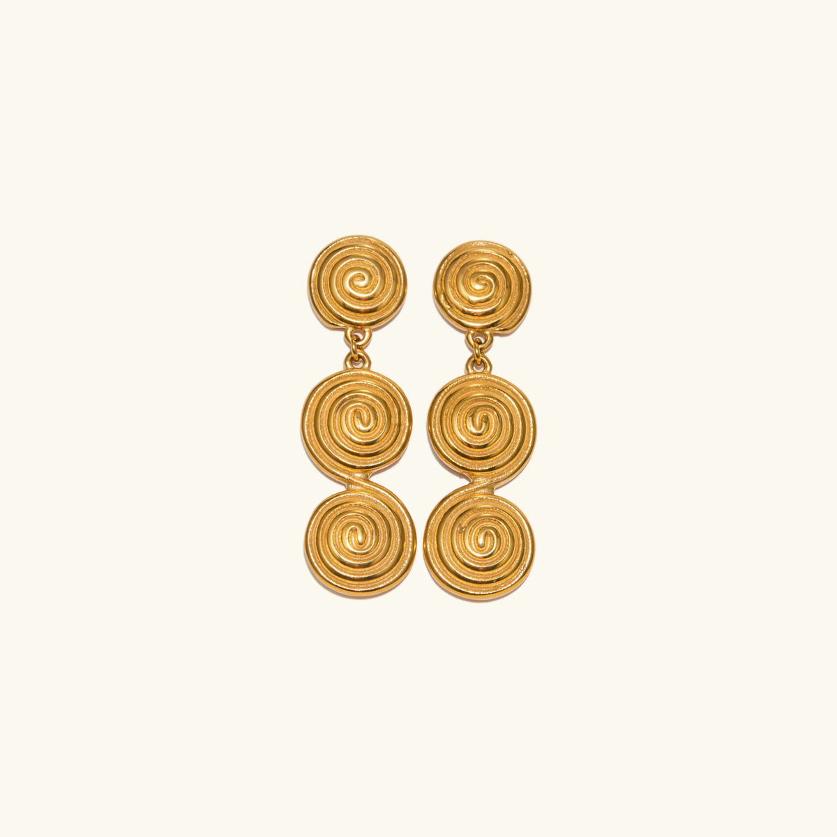 [Royal&Vicky]Marielle Gold Earrings