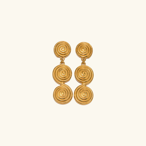 [Royal&Vicky]Marielle Gold Earrings