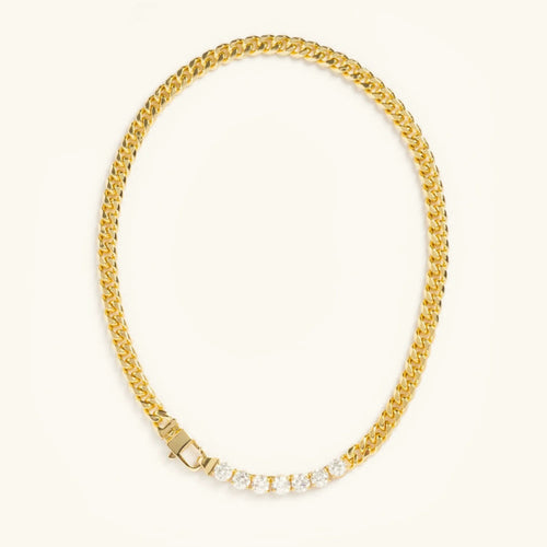 [Royal&Vicky]Maelle Diamond Necklace