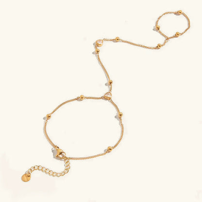 [Royal&Vicky]Winslow Gold Hand Chain