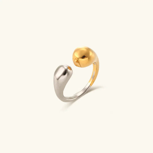 [Royal&Vicky]Seren Two Tone Gold Ring
