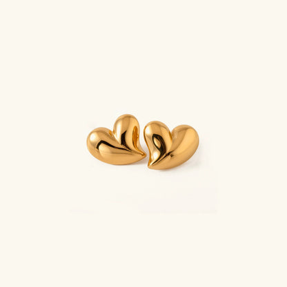 [Royal&Vicky]Dorothea Heart Earrings