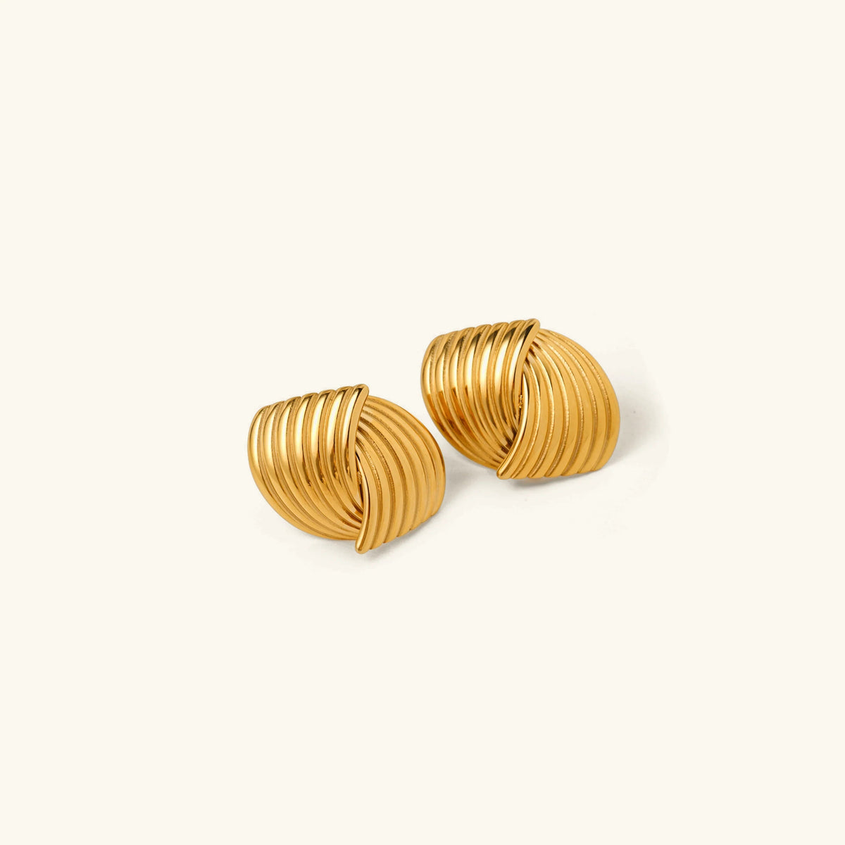 [Royal&Vicky]Sonia Gold Earrings