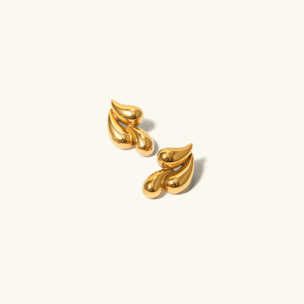 [Royal&Vicky]Lulu Gold Earrings