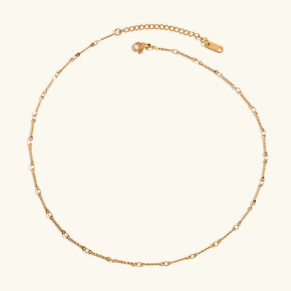 [Royal&Vicky]Amy Linked Chain Gold Necklace