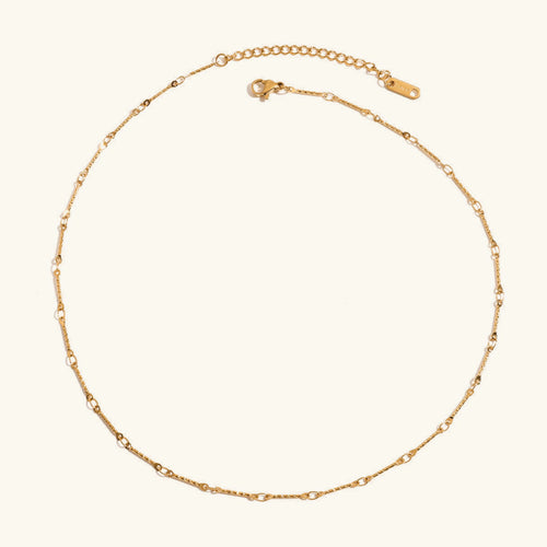 [Royal&Vicky]Amy Linked Chain Gold Necklace