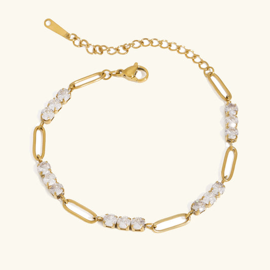 [Royal&Vicky]Ranielle Diamond Bracelet