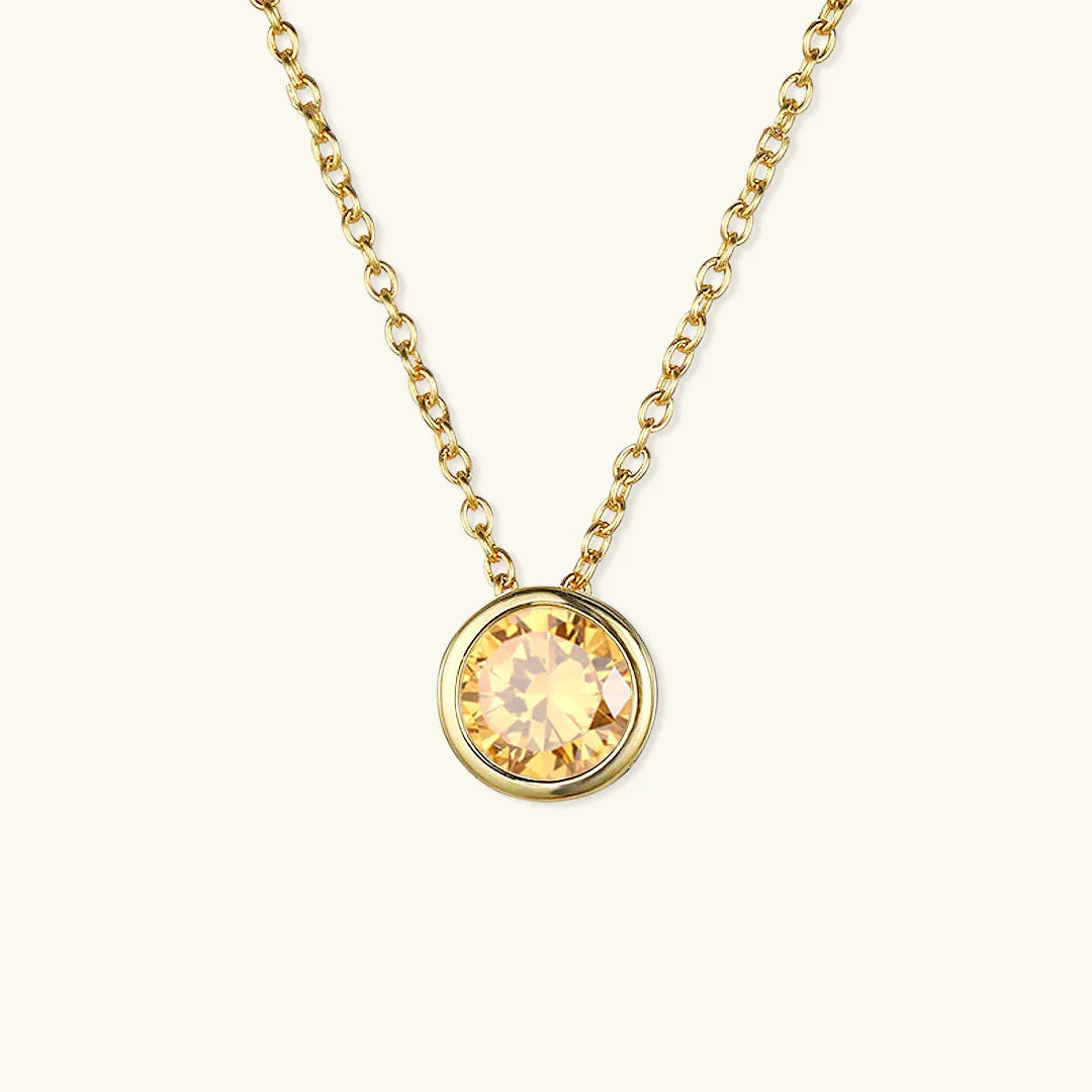 [Royal&Vicky]Amelia Birthstone Necklace