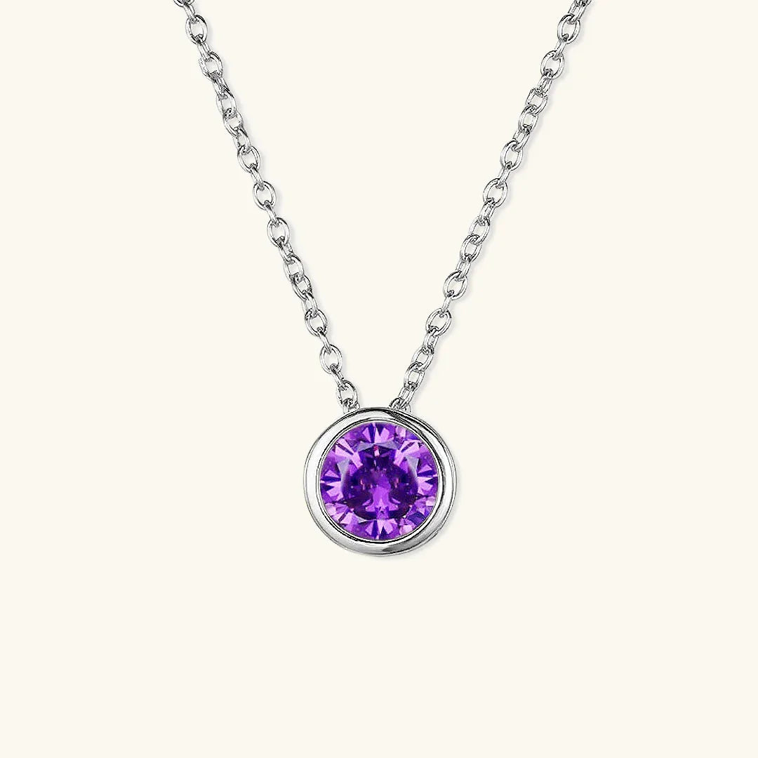 [Royal&Vicky]Amelia Birthstone Necklace